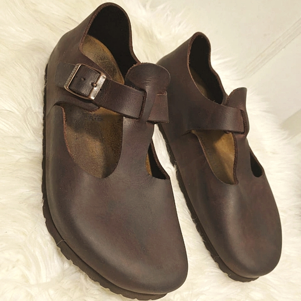 Birkenstock Brown Mules & Clogs - Picture 3 of 7